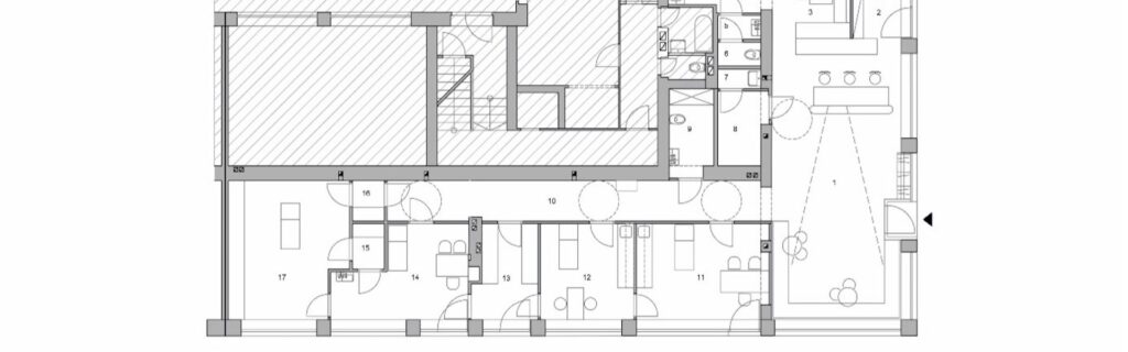 Grundriss Arztpraxis - Abendroth Architekten